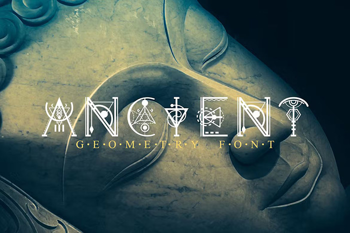 Ancient-Geometry font