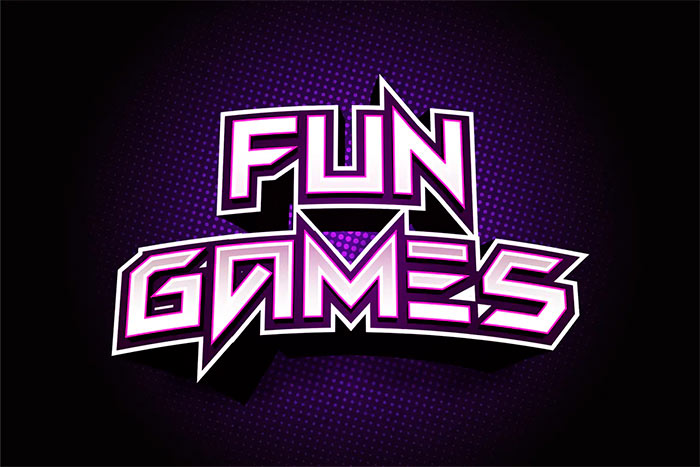 Fun Games - Futuristic Display Font