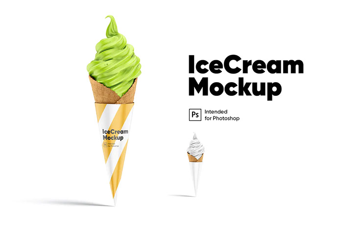 Ice Cream Mockup