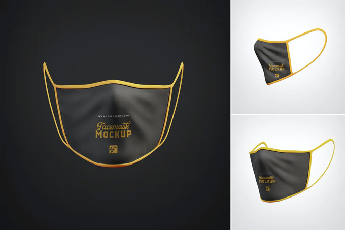 Anti Pollution Face Mask Mockups