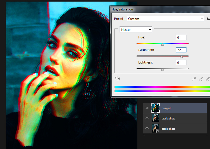 Glitch Art Effect Tutorial Step 3