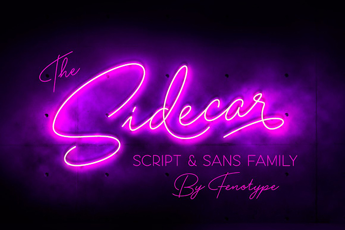 Sidecar Script & Sans Font