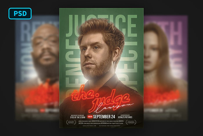 Movie Poster Flyer Template